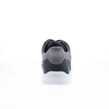 Rockport Tristen Step Activated Lace Up Mens Black Lifestyle Sneakers Shoes