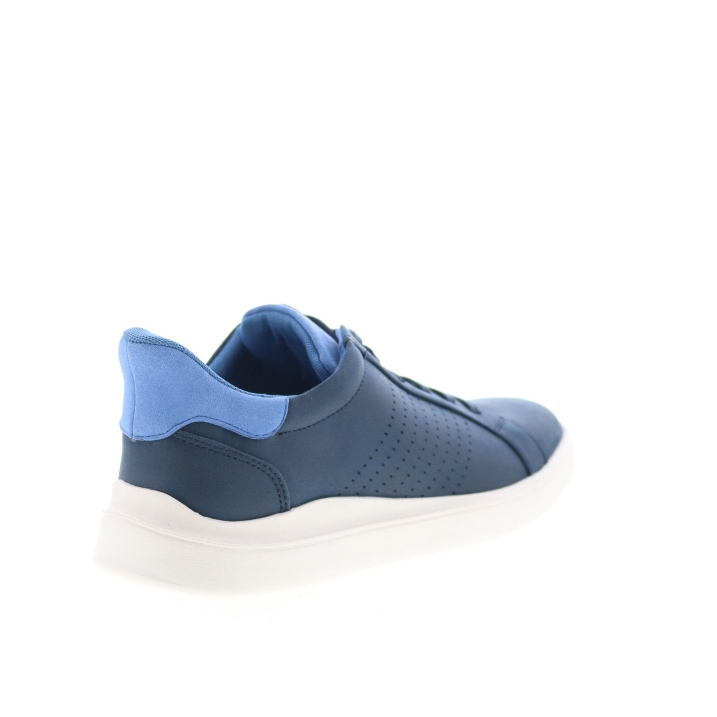 Rockport Tristen Step Activated Lace Up Mens Blue Wide Sneakers Shoes