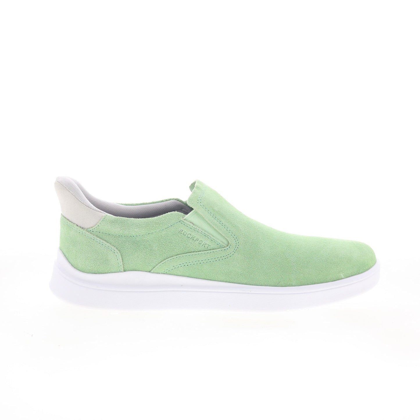 Rockport Tristens RMTRISTENS Mens Green Suede Lifestyle Sneakers Shoes