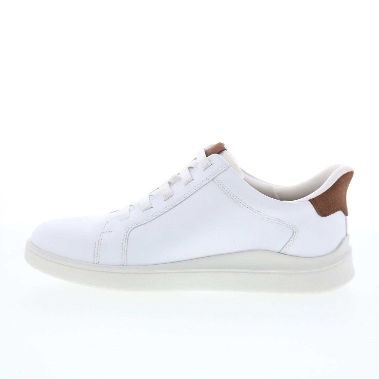 Rockport Tynnar Step Activated Casual Mens White Wide Sneakers Shoes