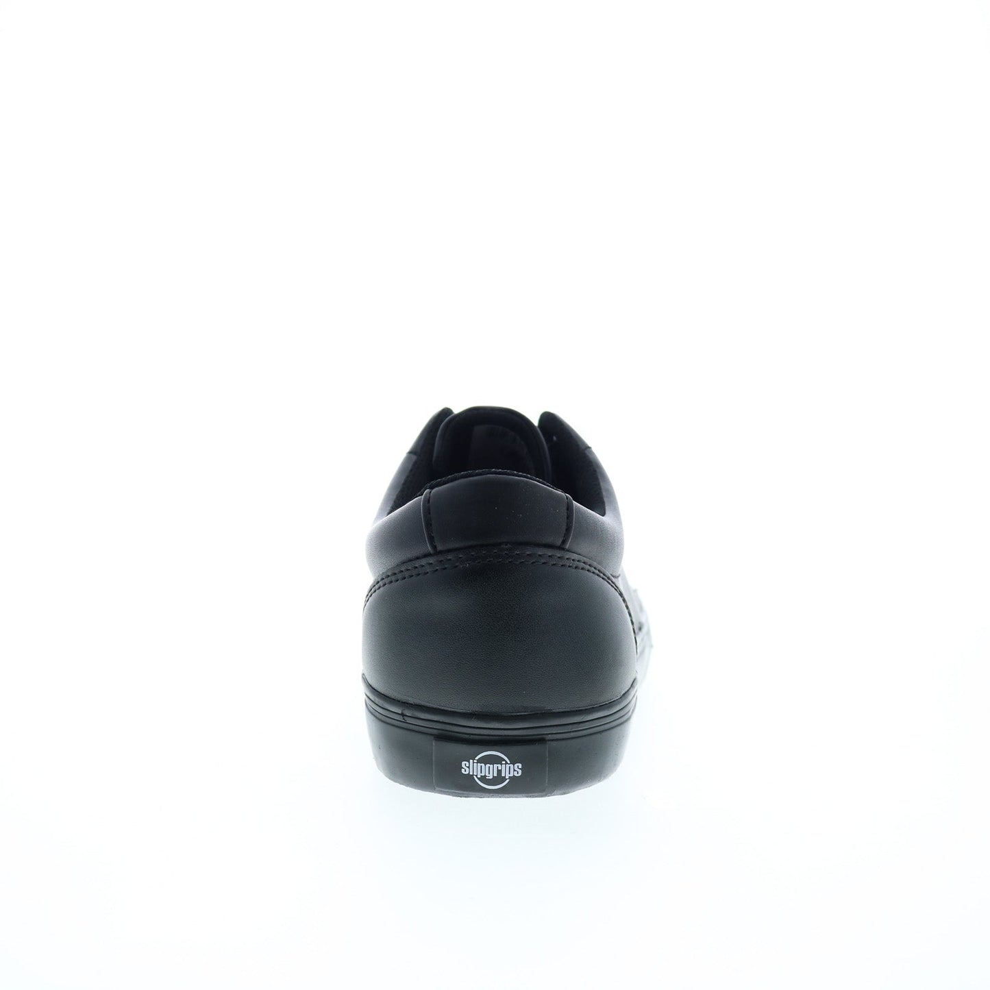 SlipGrips Slip Resistant Shoe Mens Black Wide Athletic Work & Safety Shoes