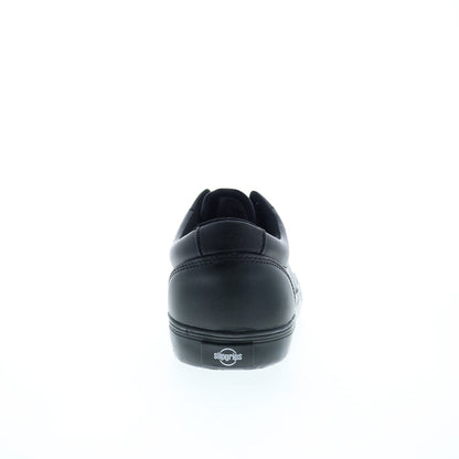 SlipGrips Slip Resistant Shoe Mens Black Wide Athletic Work & Safety Shoes