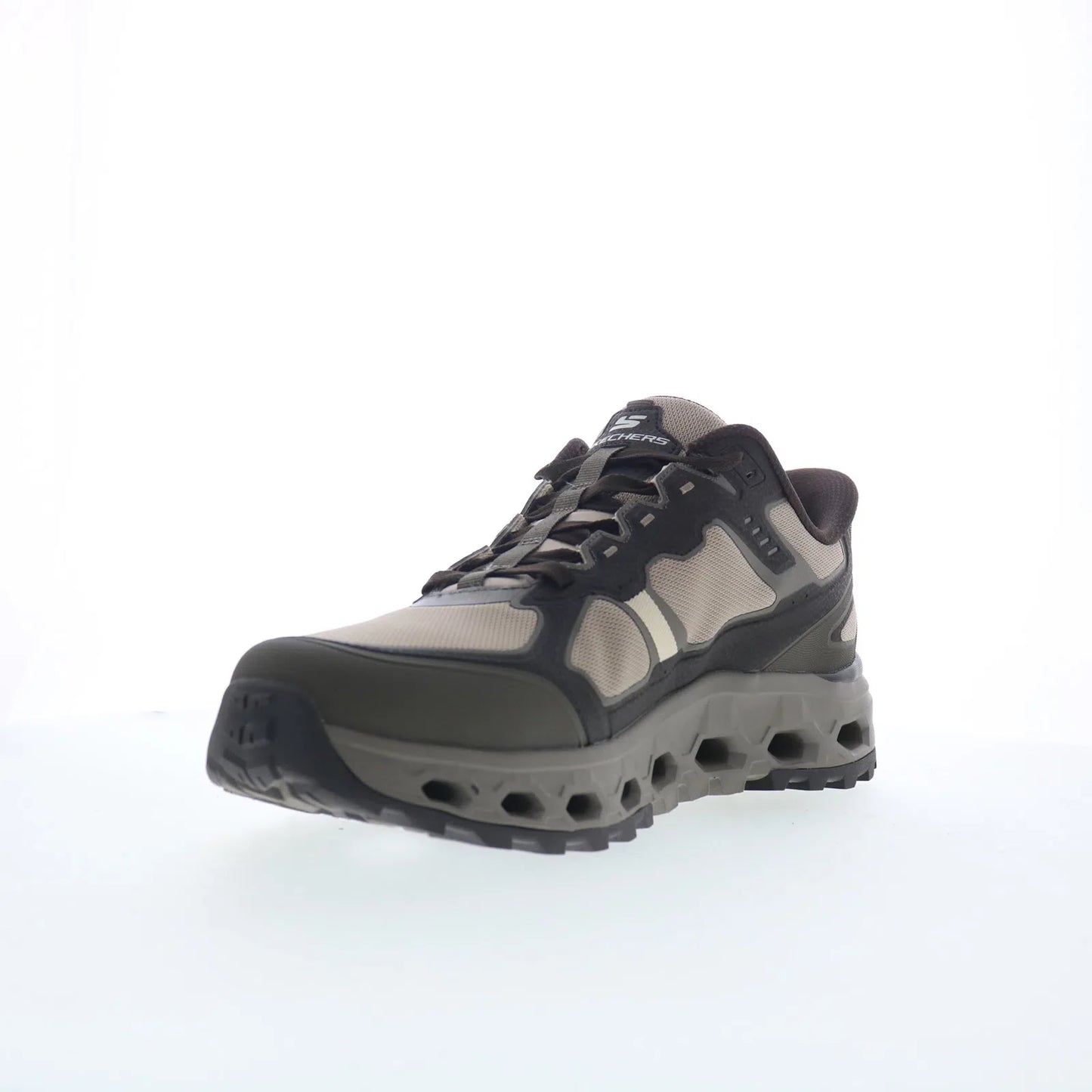 Skechers All-Terrain - Rock Fence Creek Mens Brown Athletic Hiking Shoes