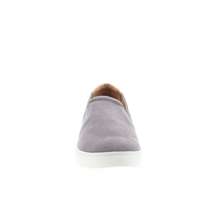 Spenco Backside Slip-On SP2004IRN Mens Gray Suede Lifestyle Sneakers Shoes