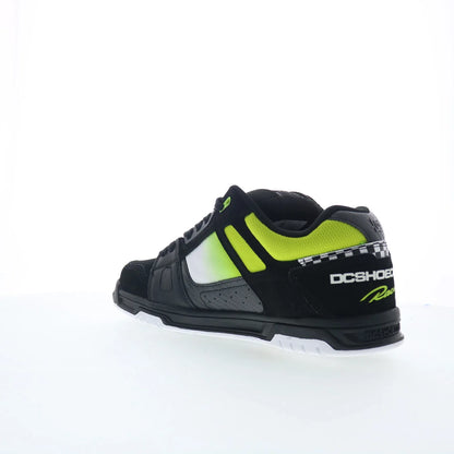 DC Stag SE ADYS100848-XKGW Mens Black Nubuck Skate Inspired Sneakers Shoes