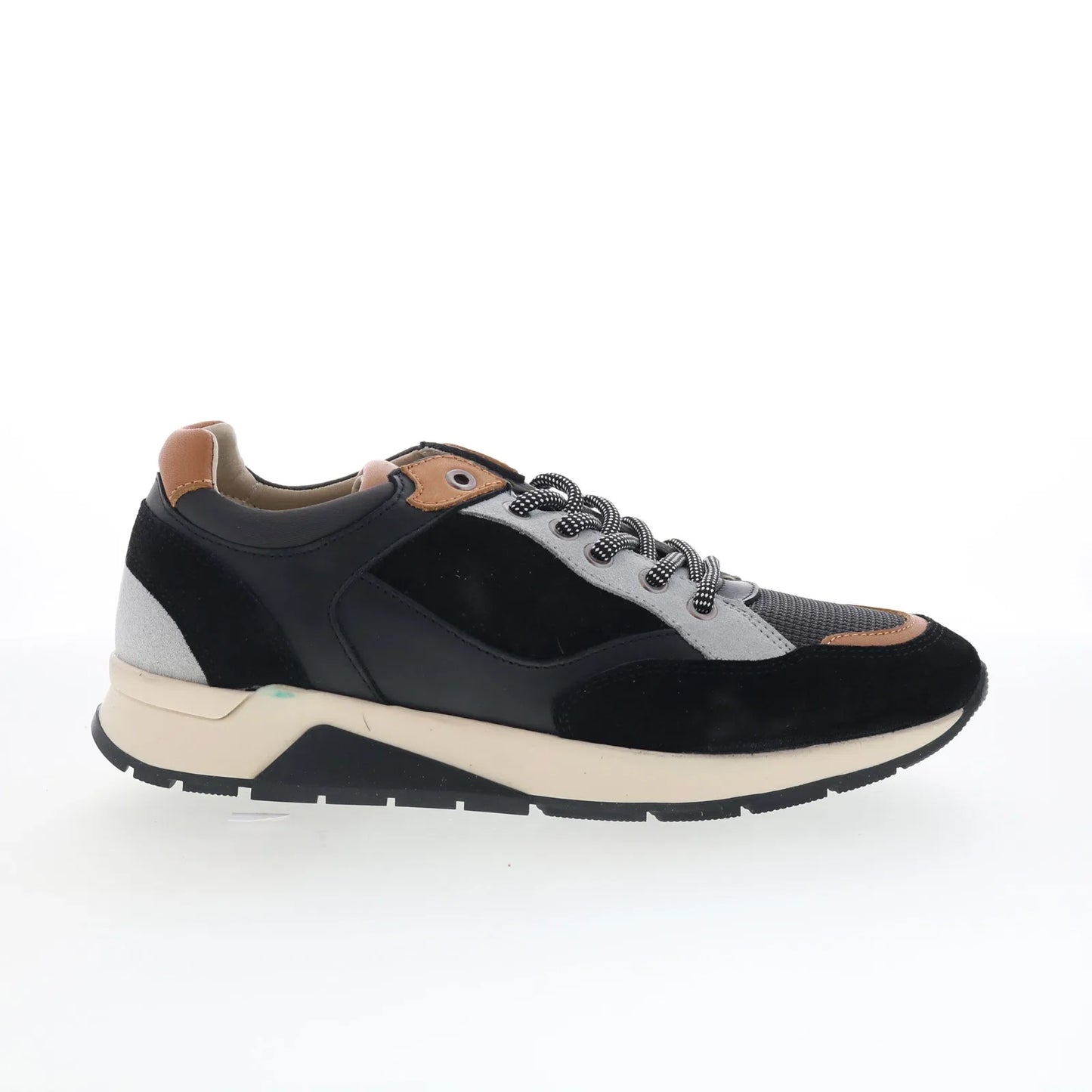 Pajar Telay PDPAS00558.01 Mens Black Suede Lace Up Lifestyle Sneakers Shoes
