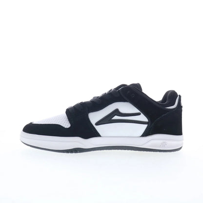 Lakai Telford Low Mens Black Suede Lace Up Skate Inspired Sneakers Shoes