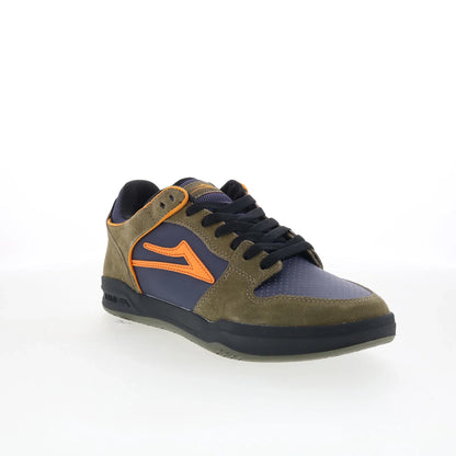 Lakai Telford Low Mens Blue Suede Lace Up Skate Inspired Sneakers Shoes