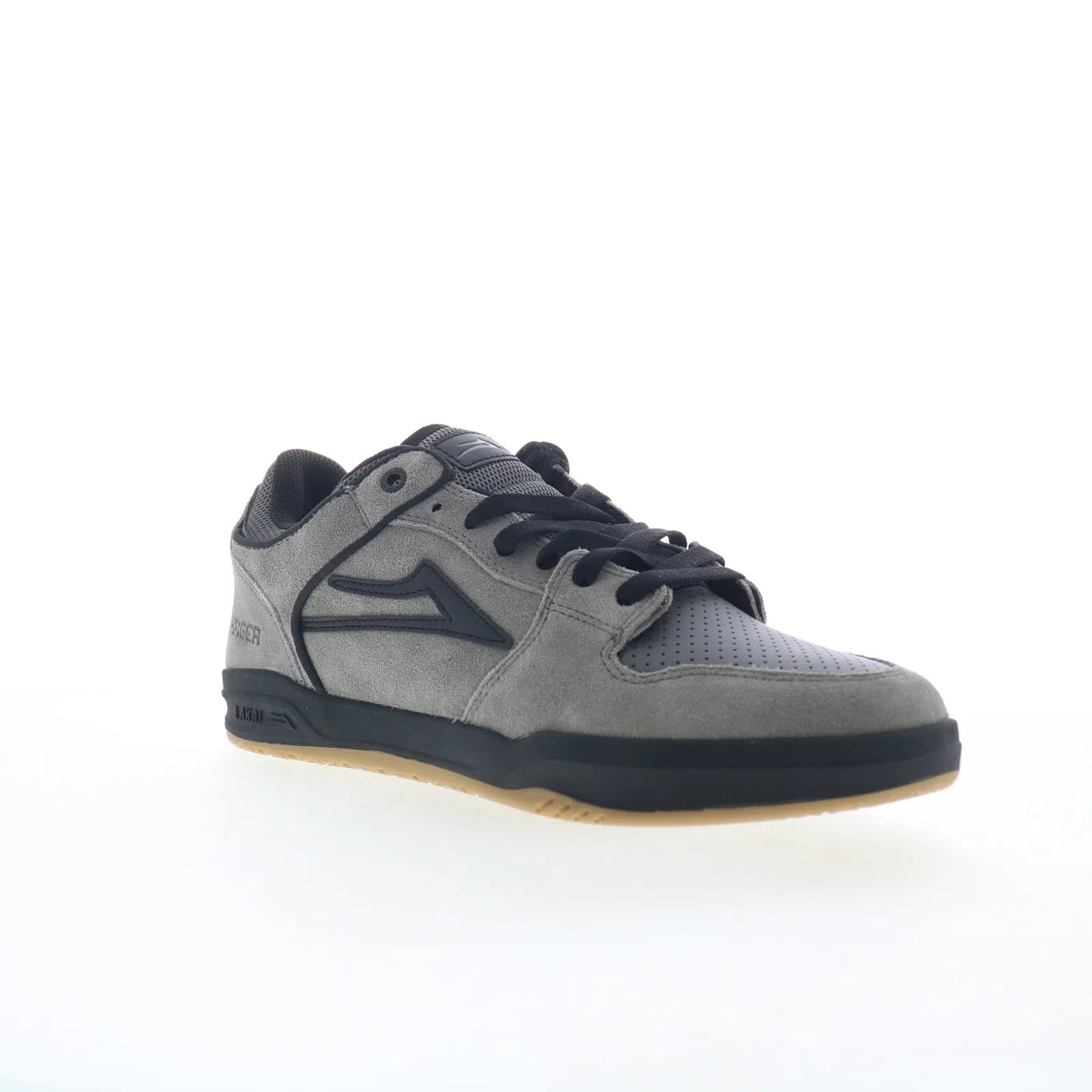Lakai Telford Low Mens Gray Suede Lace Up Skate Inspired Sneakers Shoes