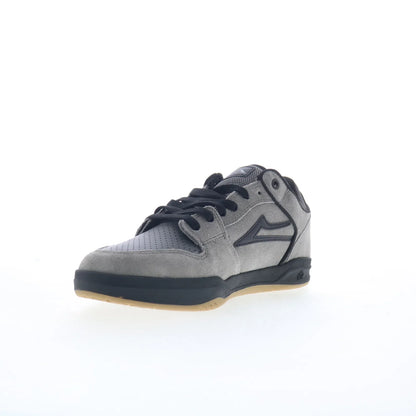 Lakai Telford Low Mens Gray Suede Lace Up Skate Inspired Sneakers Shoes
