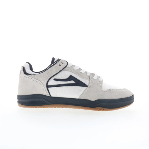 Lakai Telford Low Mens White Suede Lace Up Skate Inspired Sneakers Shoes