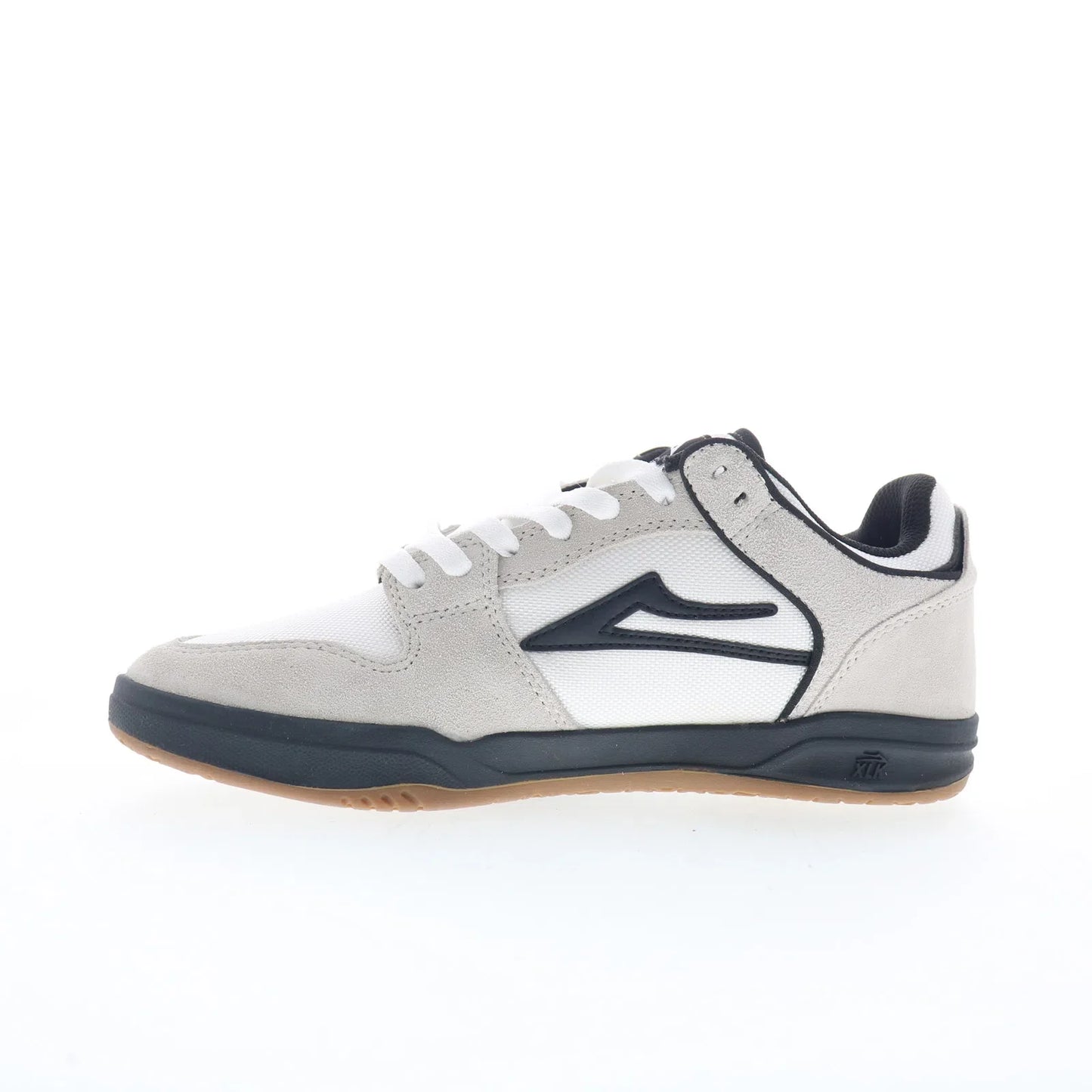 Lakai Telford Low Mens White Suede Lace Up Skate Inspired Sneakers Shoes