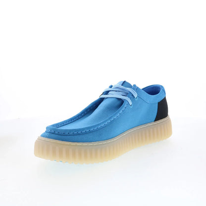Clarks Torhill Lo 26176993 Mens Blue Oxfords & Lace Ups Casual Shoes