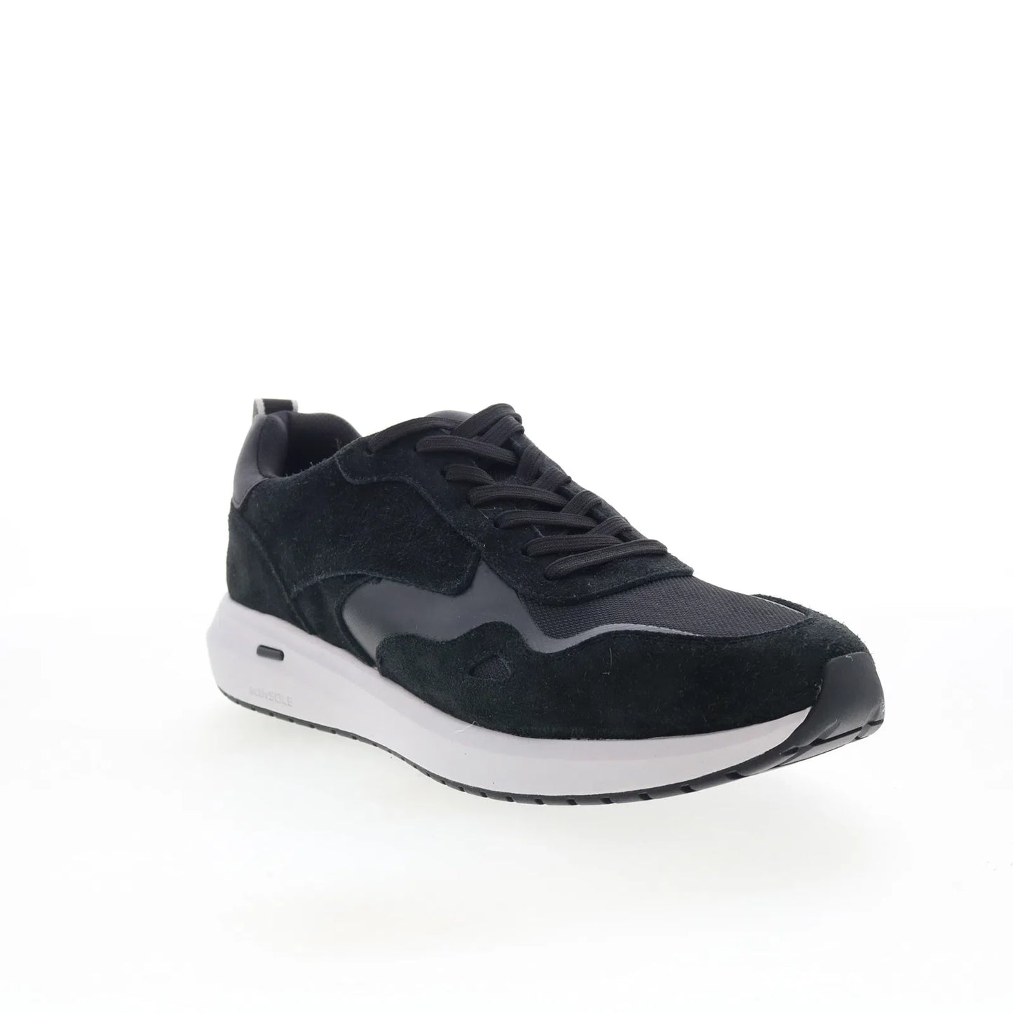 Rockport Total Motion Tarquin Mens Black Wide Lifestyle Sneakers Shoes