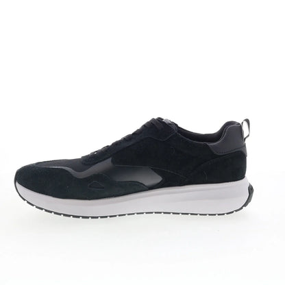 Rockport Total Motion Tarquin Mens Black Wide Lifestyle Sneakers Shoes