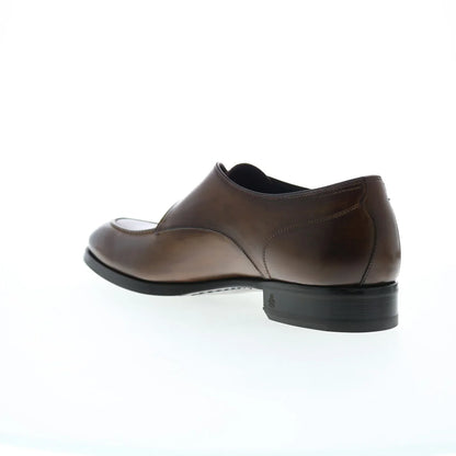 Di Bianco Treviso Mens Brown Leather Loafers & Slip Ons Casual Shoes