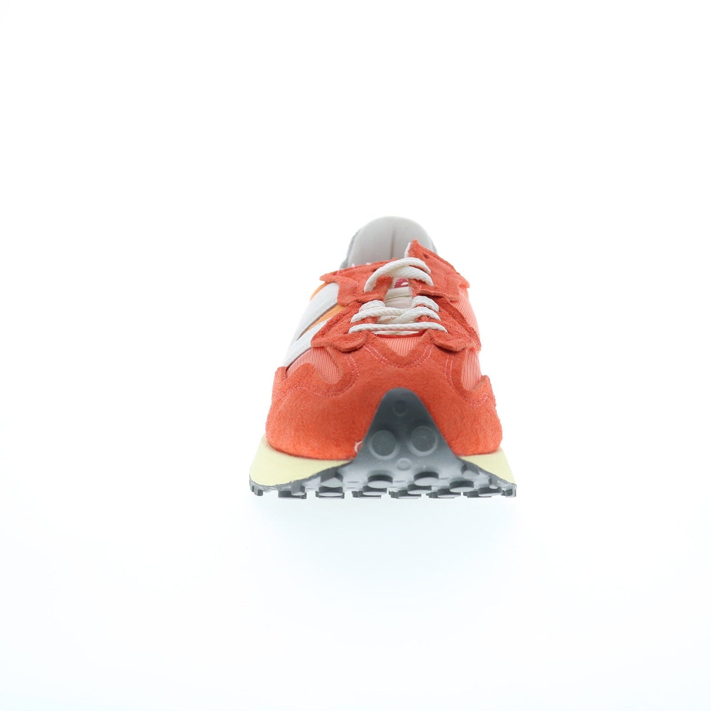 New Balance 327 U327WRC Mens Orange Suede Lace Up Lifestyle Sneakers Shoes