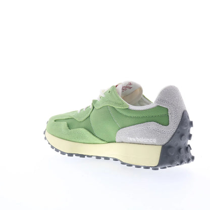 New Balance 327 U327WRD Mens Green Suede Lace Up Lifestyle Sneakers Shoes