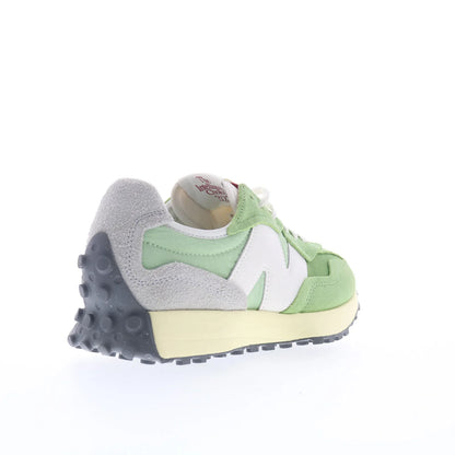New Balance 327 U327WRD Mens Green Suede Lace Up Lifestyle Sneakers Shoes
