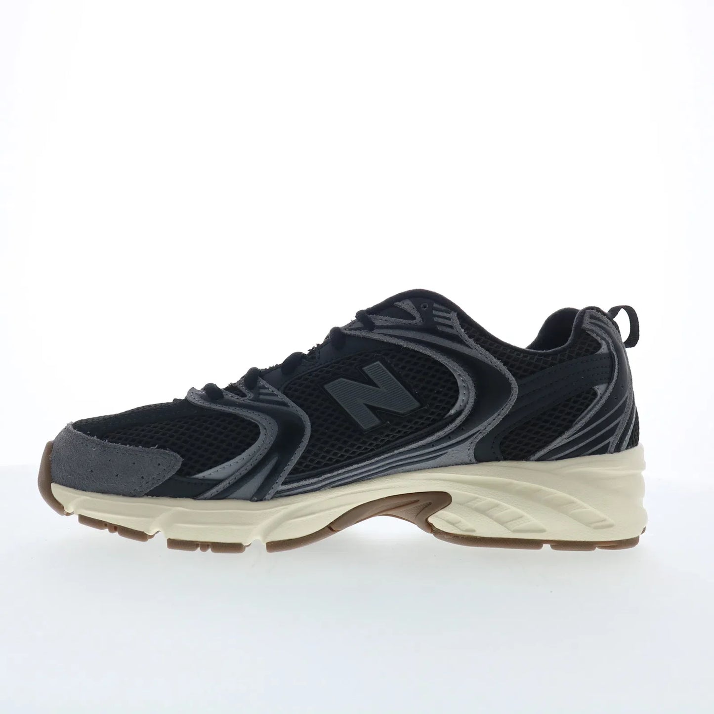 New Balance 530 U5309TN Mens Black Mesh Lace Up Lifestyle Sneakers Shoes