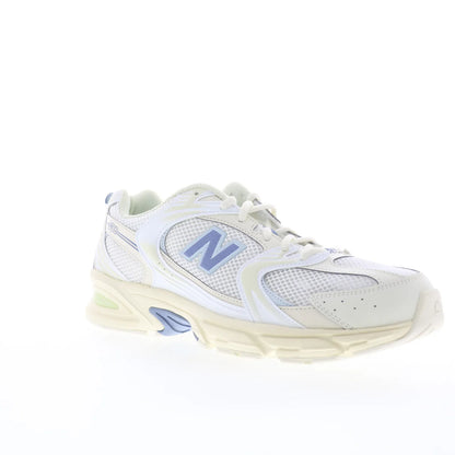 New Balance 530 U530NEA Mens White Mesh Lace Up Lifestyle Sneakers Shoes