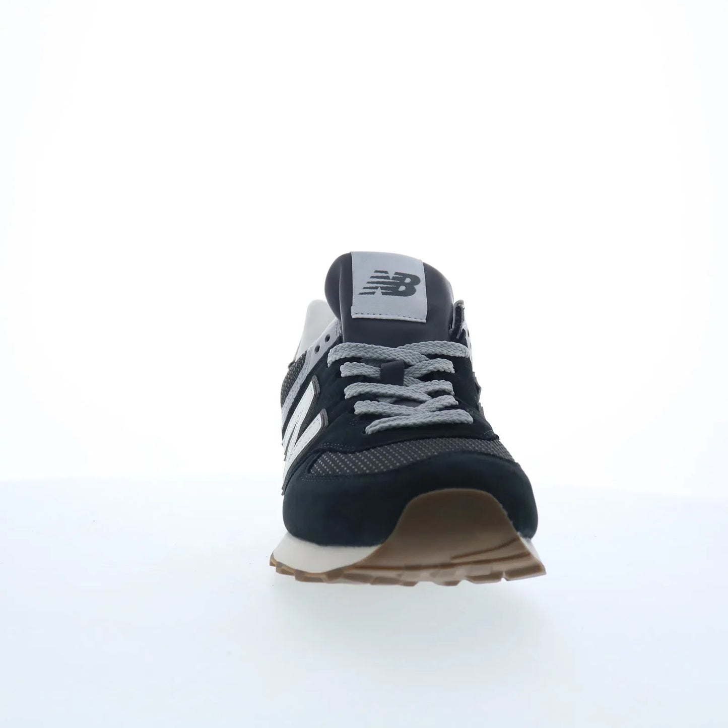 New Balance 574 U5748SB Mens Gray Nubuck Lace Up Lifestyle Sneakers Shoes