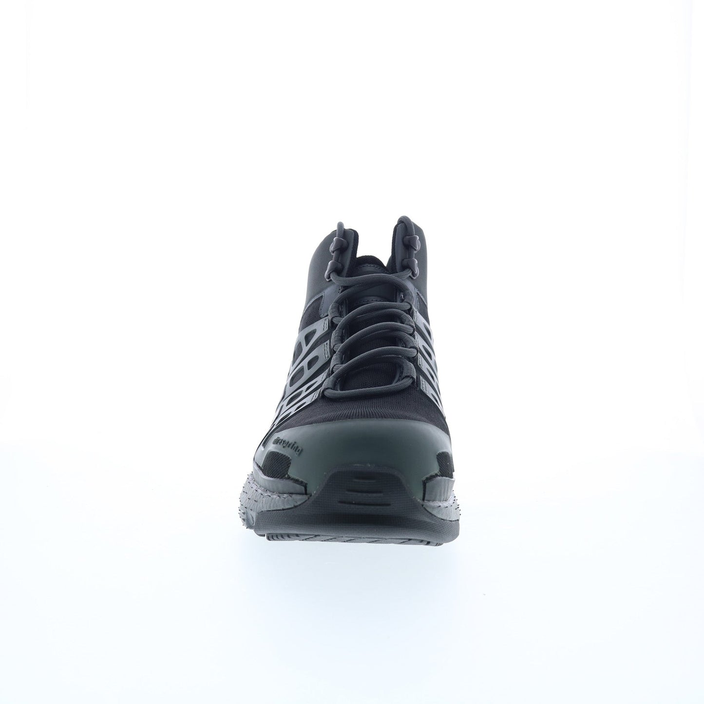 Wolverine Rev Vent DuraShocks FLX CarbonMax Mid Mens Gray Wide Work Boots