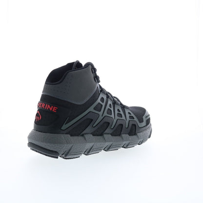 Wolverine Rev Vent DuraShocks FLX CarbonMax Mid Mens Gray Work & Safety Boots