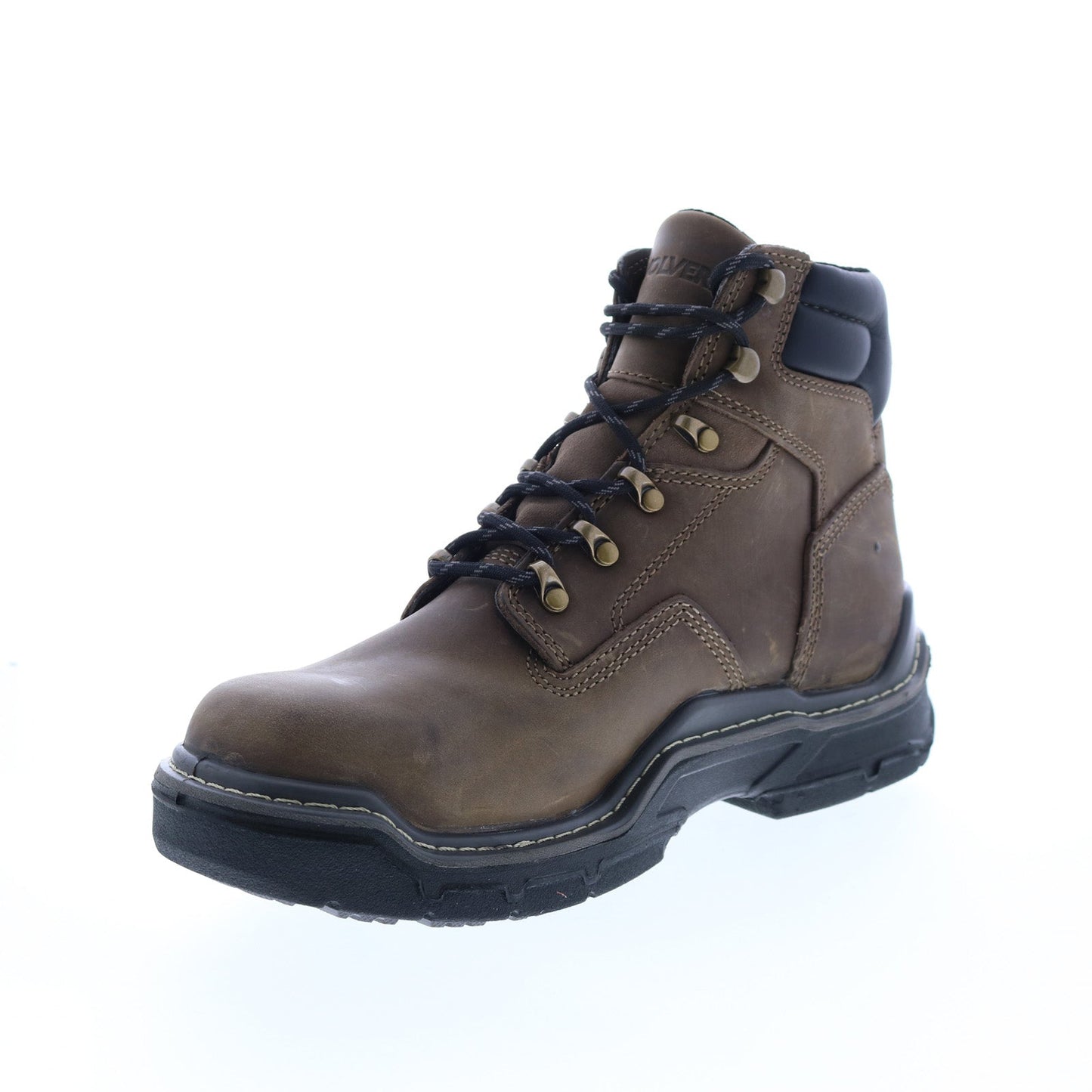 Wolverine Raider DuraShocks CarbonMax 6'' Mens Brown Wide Work & Safety Boots