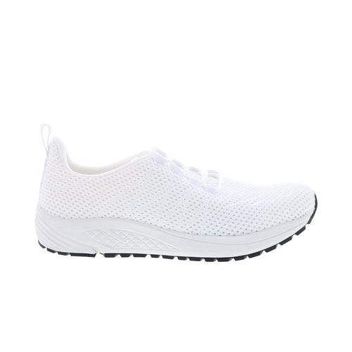 Propet Tour Knit WAAA112 Womens White Narrow Canvas Lifetsyle Sneakers Shoes