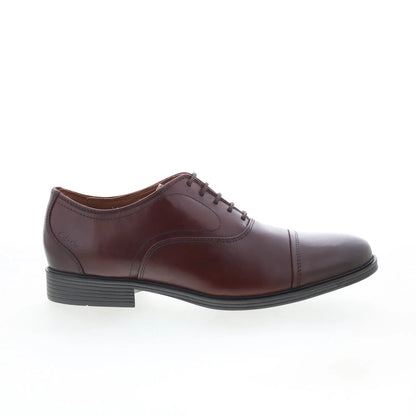 Clarks Whiddon OX 26177809 Mens Brown Oxfords & Lace Ups Cap Toe Shoes