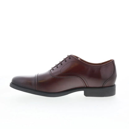 Clarks Whiddon OX 26177809 Mens Brown Oxfords & Lace Ups Cap Toe Shoes