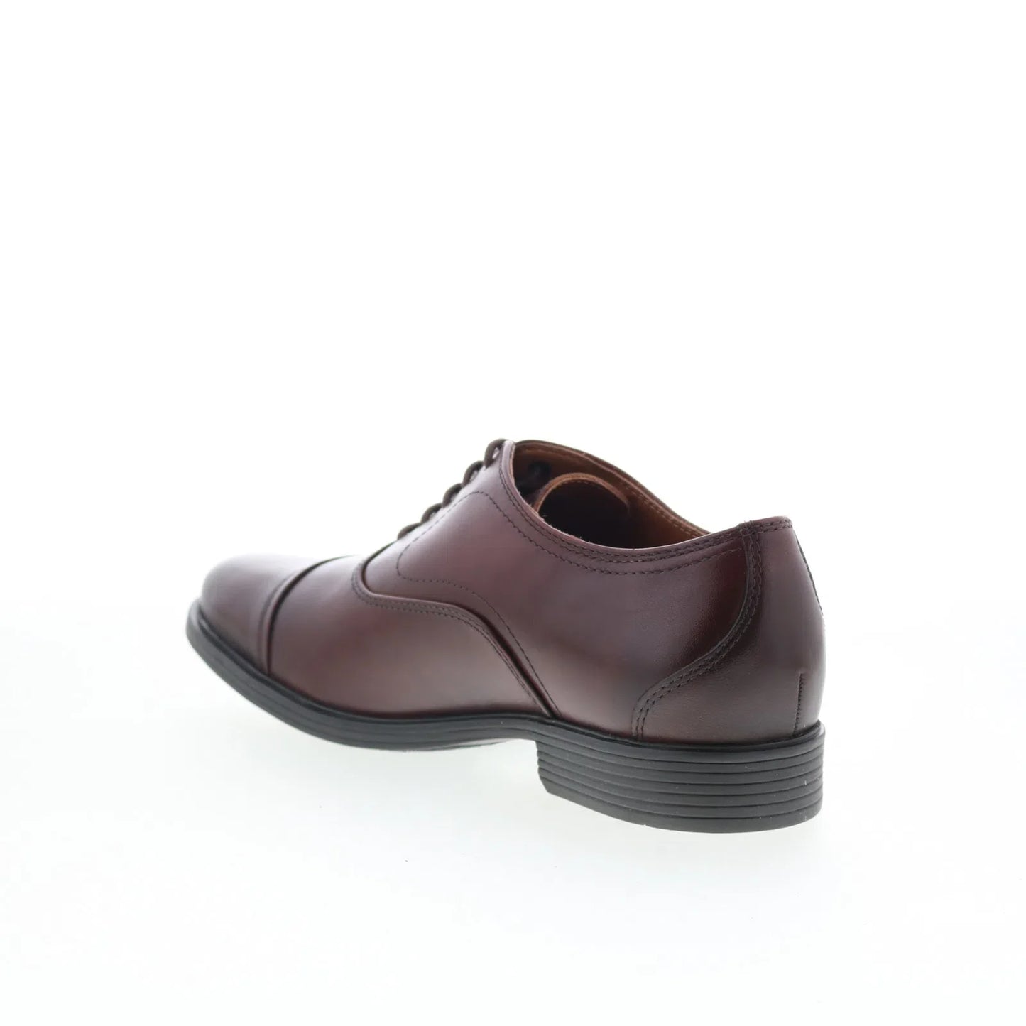 Clarks Whiddon OX 26177809 Mens Brown Wide Oxfords & Lace Ups Cap Toe Shoes