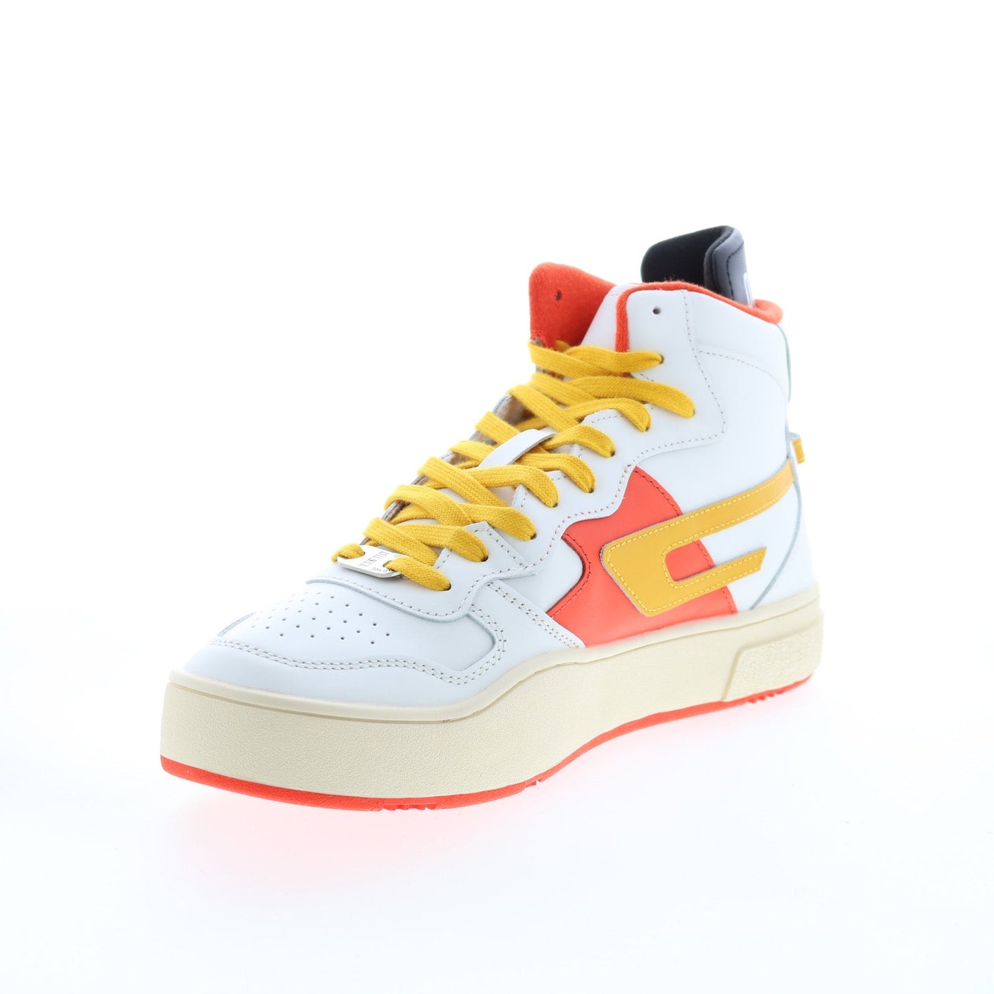 Diesel S-Ukiyo Mid Y02675-PR013-H8819 Mens White Lifestyle Sneakers Shoes