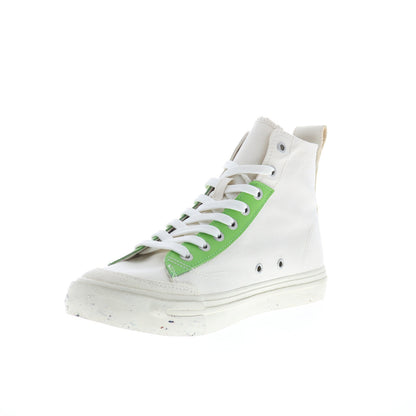 Diesel S-Athos Mid Y02879-PS438-H8980 Mens White Lifestyle Sneakers Shoes