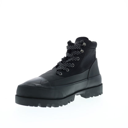 Diesel D-Hiko Boot X Y02964-P0187-T8013 Mens Black Canvas Lace Up Ankle Boots