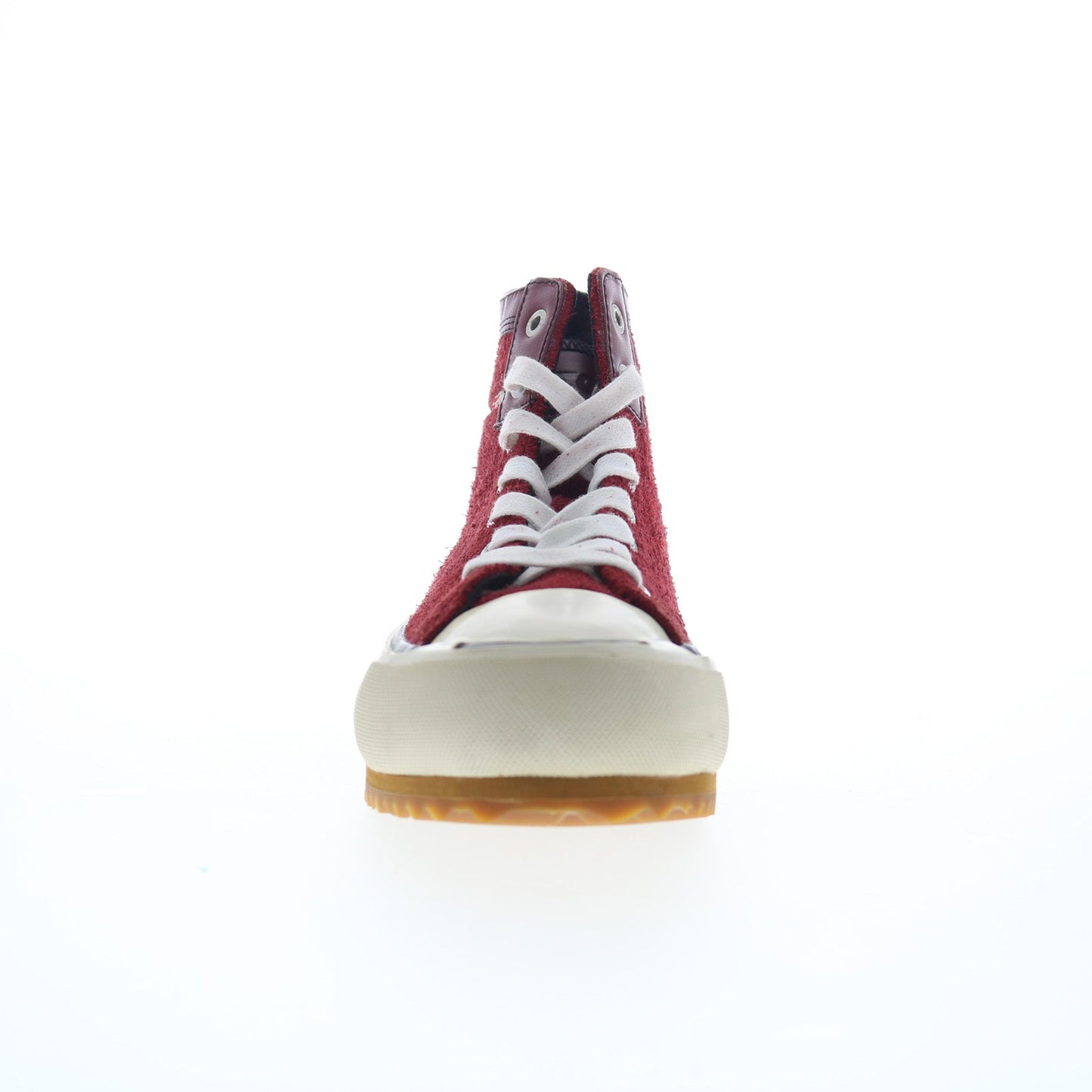 Diesel S-Principia Mid X Mens Red Suede Lifestyle Sneakers Shoes