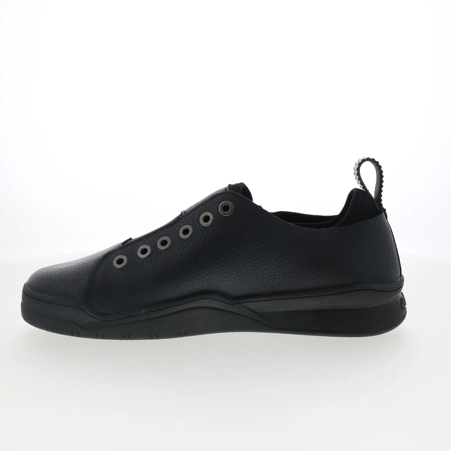 Pajar Yuron2 75490 Mens Black Leather Slip On Lifestyle Sneakers Shoes