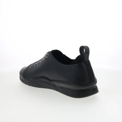 Pajar Yuron2 75490 Mens Black Leather Slip On Lifestyle Sneakers Shoes